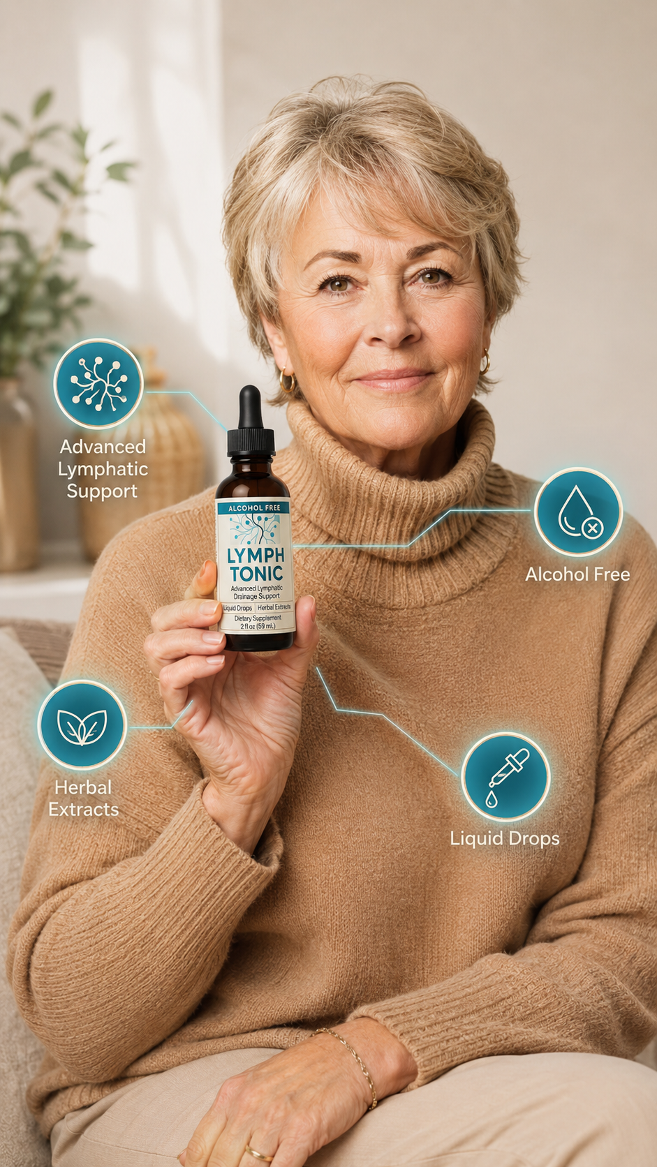 Lymph Tonic supplement bottle